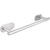 ASelected SUS 304 - Portasciugamani da parete, 40 cm, autoadesivo, in acciaio inox, per cucina, bagno, finitura spazzolata