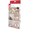 Rayher Stampo Silicone Pesce, 14.5 x 26 x 2.5 cm, 5 Forme, Box 1 Pezzi, 36173000