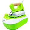 DCG DB8000 DB8000-Ferro da Stiro Professionale Produzione 80 gr/min. Funzione Verticale" e " Vapore Continuo". Potenza: 850W (Ferro) 1450W (Caldaia), 2300 W, 0.5 Litri, Colore: Bianco, Giallo