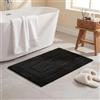 GRANNY SAYS Tappeto da Bagno Antiscivolo 60x90 cm, Tappeto Vasca Antiderapante Nero