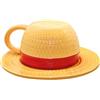 parknshop One Piece Tazza Luffy's Hat Tazza, One piece merch, tazza in ceramica di alta qualità, regalo per Natale, compleanno, anniversario, 250 ml