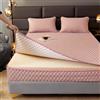 ELYSYSRL Coprimaterasso Matrimoniale con Cerniera 160x190/180x200 Copri Proteggi Materasso Imbottito, Singolo Proteggi Materasso con Angoli Letto Traspirante Lenzuolo Lavabile(Bean Paste,90x190+20cm)
