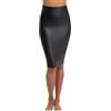 Spanx Faux Leather Pencil Skirt, Gonna a Tubino in Ecopelle Donna, Nero (Very Black), XL