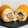 Sicilyaddict Arancini ai funghi con pistacchio e salsiccia