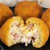 Sicilyaddict Arancini al limone con mortadella e formaggio fresco