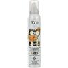 Tahe Miracle Gold - Schiuma per capelli a doppio controllore dell'arricciatura, miracolo anti-crespo, fissaggio 5, 200 ml