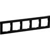 Legrand 765375 Placca copripresa e copri interruttori Nero