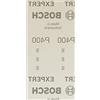 Bosch Professional 50x Abrasivi a rete Expert M480 (per Legno duro, Vernice su legno, 93x186 mm, Grana 400, accessorio Levigatrice orbitale)