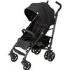 Chicco Liteway 4 Passeggino Leggero Pieghevole da 0 Mesi a 22 kg, Portata Max 25 kg, Reclinabile e Compatto, con Manicotto Paracolpi, Posizione Nanna, Chiusura a Ombrello, Capote Estendibile, Black