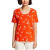 ESPRIT 994ee1k310 T-Shirt, 631 Red 2, L Donna