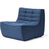 Ethnicraft - Divano modulabile N701 - Blu - Espanso - Designer Jacques Deneef