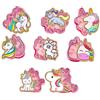 HIMKI Formine per biscotti 3D per bambini, 8/10 pezzi, stampini per biscotti fai da te, con più motivi, per Natale, Halloween, Pasqua, compleanno, festa per bambini, ecc. (8 unicorno)