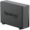 SYNOLOGY NAS TOWER 1BAY 2.5/3.5 SSD/HDD SATA MAX 12TB, CPU quad-core Realtek RTD1619B RAM 1 GB DDR - DS124