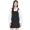 Trendyol Woman Young Mini Jile Square Collar Woven Dress Vestito, Anthracite, 34 Donna