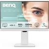 BenQ GW2486TC Monitor per smart working 24" IPS 1080p, FHD, USB-C (65W), 100Hz, Eye-Care, ergonomico, hub USB, refresh rate elevato, 99% di sRGB, HDMI, Display Port, certificato TÜV