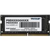 Patriot Ram SO-DIMM DDR4 16GB Patriot Signature 1x16GB 2666 MHz CL19 1,2V Nero [PSD416G266681S]