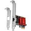 AXAGON Scheda di rete Axagon Gigabit Ethernet Pci-Express con chip Intel I210AT e supporto Pxe [PCEE-GIX]