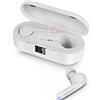 Esperanza Auricolari Esperanza BT Tws Phoebe Eh230W Wireless/Bluetooth Bianco [ATESPHBT0EH230W]