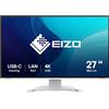 Eizo Monitor Led 27'' Eizo EV2740X-WT UltraHD/4K 3840x2160/5ms/classe D/Bianco [EV2740X-WT]