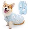 Zunea Maglione per cani in flanella per cani di taglia piccola e media pullover Corgi giacca invernale cappotti in pile peloso vestiti per cuccioli carino morbido caldo freddo bassotto gilet