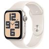 APPLE Watch SE 2024 GPS 44mm alluminio galassia con cinturino Sport - M/L