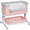 Innovaciones Ms MS INNOVACIONES Culla Fianco Letto co Sleeping COMFY ROSA