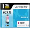Cartridgeify 603XL Cartucce compatibili con Epson 603 XL Magenta, per Workforce WF-2810 WF-2830 WF-2835 WF-2840 WF-2850, Expression Home XP-2100 XP-2105 XP-3100 XP-3105 XP-3150 XP-4100 XP-4105