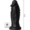 Hidden Desire Extreme Vibrating Devil Monster Dildo Black