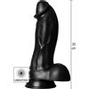 Hidden Desire Extreme Vibrating Dinosaur Monster Dildo Black