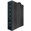 bemax Industrial Switch Poe 4+1 Porte Gigabit (Alim. Incluso), Bemax POE1805