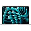 Apple MacBook Air 15 M3 chip con core 8 CPU e core 10 GPU, 16GB, 512GB SSD Argento