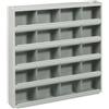 Scaffale da parete portaminuteria. 20 caselle Cm. 60x100x60h