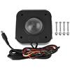 CHICIRIS Mouse trackball, connettore PCB PS/2 rotondo illuminato a LED rotondi da 4,5 cm