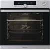 Hisense BSA66334AX. Dimensione del forno: Largo, Tipo di forno: Forno elettrico, Capacità interna forno totale: 77 L. Posizionamento dell'apparecchio: Da incasso, Colore del prodotto: Acciaio inox, Tipo di controllo: Manopola, Touch. Tipo di orologio: ...