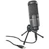 Audio-Technica (TG. AT2020USB+) Cardioid Condenser Microphone - NUOVO