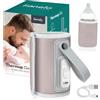 LIONELO Thermup Go Scaldabiberon portatile per mantenere la temperatura, Alimentato tramite il cavo USB Mantenere temperatura di latte e pappe neonato, Scaldabiberon auto, Senza BPA Piccolo e leggero