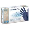 REFLEXX Guanti Nitrile Reflexx Care N350 - Guanti nitrile senza acceleranti - gr. 3,2 - senza polvere - guanti monouso certificati - blu - conf. 100 pezzi - TAGLIA XS