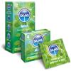 SKINS Premium Skins Preservativi aromatizzati alla menta Big Box Preservativi aromatizzati ultra sottili per bocca e rapporti sessuali - Preservativi con lubrificante extra aromatizzato per un piacere extra