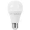 OPTONICA Temperatura colore Lampada 2700K Bianco Caldo, CONFEZIONE 1 *** Lampadina led goccia e27 11 watt equivalente 70 watt risparmio energetico