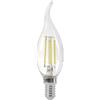 OPTONICA Temperatura colore Lampada 2700K Bianco Caldo, CONFEZIONE 1 *** Lampadina led filamento colpo di vento attacco e14 potenza 4 watt