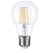 OPTONICA Temperatura colore Lampada 4000K Bianco Naturale, CONFEZIONE 1 *** Lampadina led filamento sfera attacco e27 potenza 6 watt