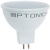 OPTONICA Temperatura colore Lampada 4500K Bianco Naturale, CONFEZIONE 1 *** Lampadina dicroica faretto led spillo gu5.3 mr16 7watt risparmio energetico