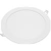 OPTONICA Temperatura colore Lampada 4500K Bianco Naturale, CONFEZIONE 1 *** Pannello led incasso 205cm 18watt slim tondo soffitto alimentatore incluso