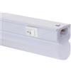 INTEC LIGHT Lunghezza 60 cm, Watt 8 Watt, CONFEZIONE 1 *** Reglette led sottopensile con interruttore luce bianco naturale 4000k 230 volt