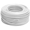 ICEL CAVI Colore Bianco, Sezione Conduttore 1,5 mmq, CONFEZIONE 1 *** Cavo elettrico cordina unifilare unipolare fs17 rotolo metri 25