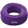 ICEL CAVI Colore Viola, Sezione Conduttore 1,5 mmq, CONFEZIONE 1 *** Cavo elettrico cordina unifilare unipolare fs17 rotolo metri 25