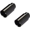 FAEG Colore Nero, CONFEZIONE 1 *** Portalampada camicia liscia attacco e14 plastica ip20 blister 2 pezzi