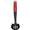 KitchenAid Cucchiaio / Mestolo Prendi Spaghetti / Pasta , Resistente al Calore fino a 232° C, Sicuro sulle Superfici Antiaderenti, Rosso