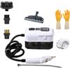 Agrdeed Pulitore a vapore portatile, 2500 W, pulitore a vapore per tutto con 8 accessori, 3.0 bar, serbatoio da 1200 ml, detergente portatile per finestre, cucina, pavimento, auto