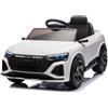 Piston Car Macchina Elettrica per Bambini Audi Q8 Bianco 12V